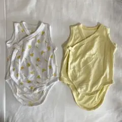 ノースリーブボディスーツ2枚セット