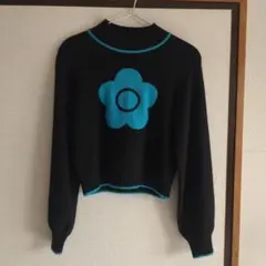LILY BROWN MARY QUANT花柄ニットセーター ONE SIZE