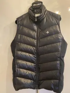 ROCK DUDE ブラック ダウンベスト