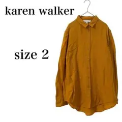 2026年最新】KAREN WALKER レディース 長袖 シャツ・ブラウスの人気