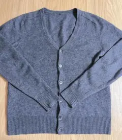 無印良品 ウール Vネックカーディガン Lサイズ