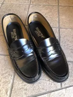 HARUTA / ローファー　黒　24EE