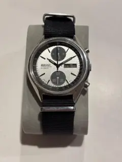 セイコ ースピードタイマーパンダジャンボ6138.3002激レアオーバーホール済 SEIKO 6138-3002 
