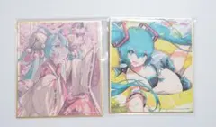 初音ミク　色紙