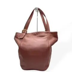 상태좋음 COACH オールドコーチ トートバッグ USA製 肩掛け ブラウン
