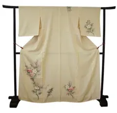 美品 単衣 極上一越地 附下げ・訪問着（正絹）仕立上り＜HH2359＞