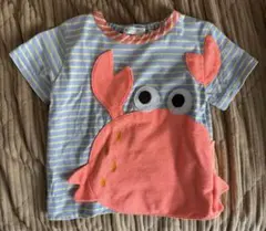 BABY CHEER カニTシャツ 80cmのサムネイル