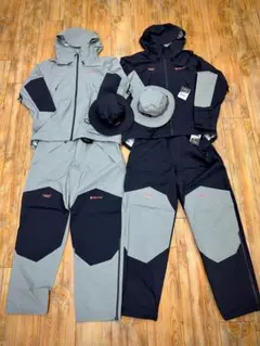 マーモット x DRT キメラレインジャケット&パンツ ブラック Lサイズ