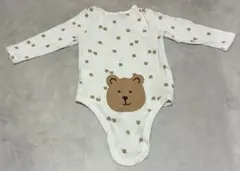 baby gap クマ　ロンパース 6-12months