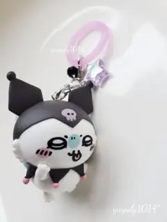 ♡ちいかわ×サンリオ なりきりクロミ アンブレラめじるしチャームアクセフィギュア