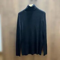 UNIQLO エクストラファインメリ リブ タートルネック セーター XXL