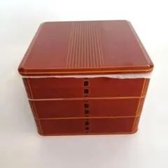 新品未使用】菊の御紋 三段重箱 会津漆器 折敷付き - メルカリ