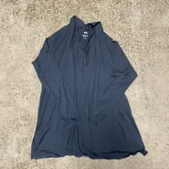 UNIQLO エアリズム黒 カーディガン Lサイズ