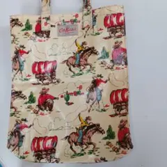 Cath Kidston カウボーイ　ビニール トートバッグ