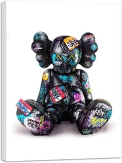 Kaws カウズ　非売品ポスター 額付きポスター】KAWS(カウズ)21 ベアブリック(A4サイズ)の通販