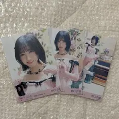 イコラブ　生写真　コンプ　野口衣織　ラブソングに襲われる　ピンクニット