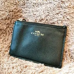 COACH コーチ パスケース 定期入れ キーケース 小銭入れ ブラック　黒