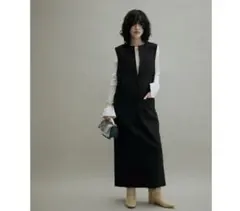 2WAYキーネックジャンパースカート ADAM ET ROPE