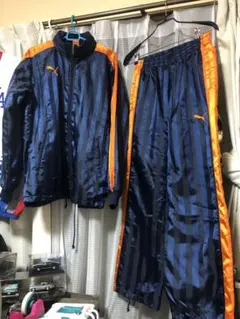 プーマ PUMA セットアップ　上下　ナイロンジャケット　Mサイズ