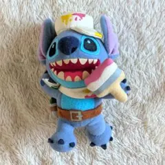 値下げ　ディズニーランド　スティッチ　フリフリ大騒動　ぬいぐるみバッジ　2006