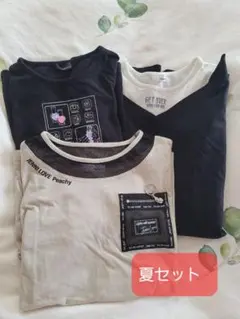 夏セット 半袖Tシャツ 3枚セット 100cm~