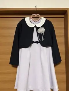 フォーマルドレスとカーディガンセット