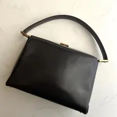 正規品 グッチ ショルダーバッグ ダークブラウン レザー 金具 ワンショルダー