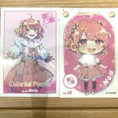 カラフルピーチ のあ ステッカー２枚セット