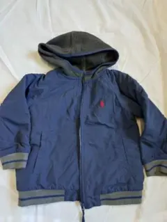 RALPH LAUREN ジップアップパーカー ネイビー 100cmのサムネイル