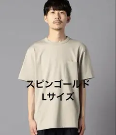 スピンゴールド　ポケットTシャツ　ベージュ　L 試着のみのサムネイル