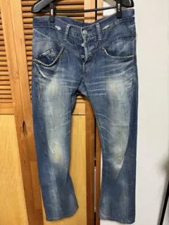 希少　HYSTERIC GLAMOUR スタッズ ピンクジップ デニムパンツのサムネイル