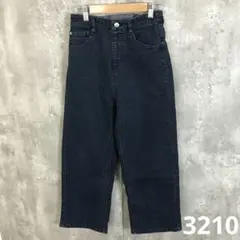 【アンドユアニー】デニムパンツ 160 ネイビー レースアップ 訳ありのサムネイル