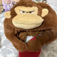 ドンキーコング 立体帽子 DKロゴ付き