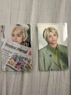 timelesz トレカ　2枚セット　篠塚大輝　佐藤勝利