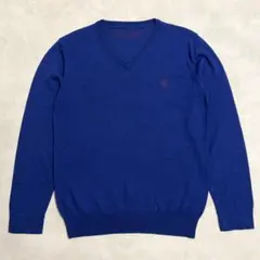 ブラックレーベル クレストブリッジ Vネック ウール ニット セーター