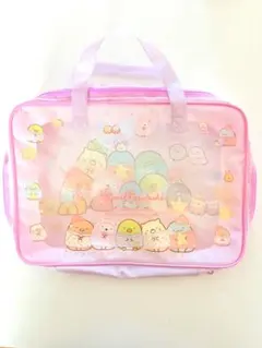 すみっコぐらし ビニールバッグ パープル