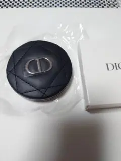 本日発送可！【新品・未使用】ディオール　レザー調コンパクトミラー　　ブラック