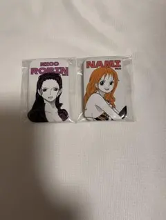 R*1様 【ONE PIECE】ルフィ/ナミ/缶バッジ&キーホルダー4点セット ナミ アクリルつままれストラップ [ワンピース] | キャラクター公式