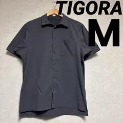 TIGORA トレッキング 半袖 シャツ ロゴ 耐久撥水・ストレッチ・UVカットのサムネイル