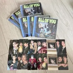 封入トレカ有りCD All of Youアルバム全種類+限定トレカ 6種類セット