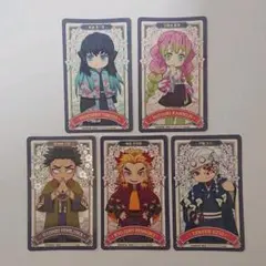 鬼滅の刃 戯典 ステッカー 5点セット