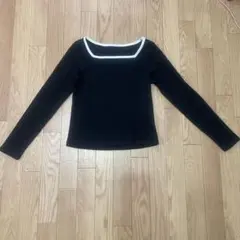 GU 黒色 長袖トップス