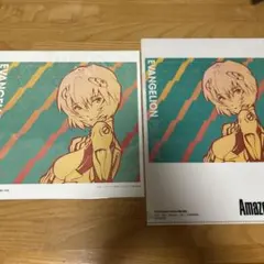 エヴァンゲリオン　綾波レイ　クリアファイル　デカジャケ　Amazon特典