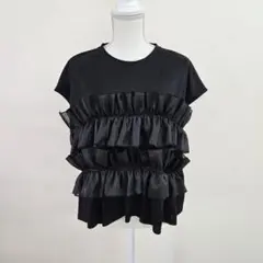 YOKO CHAN ヨーコチャン Tシャツ ブラック - メルカリ