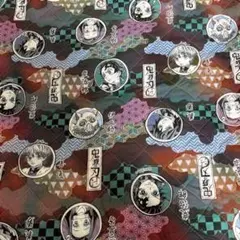 鬼滅の刃 キルティング生地 多色 110✖️55㎝
