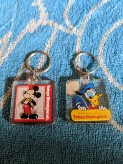 ミッキー＆ドナルド キーホルダー