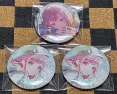 プロセカ 鳳えむ グリッター缶バッジ 10A 9A