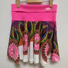 デシグアル Desigual フレアスカート カラフル 総柄のサムネイル