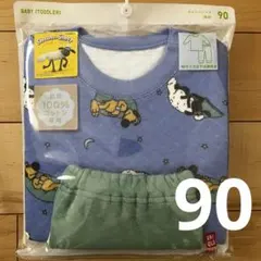 【新品】ユニクロ ひつじのショーン キルトパジャマ 90cm