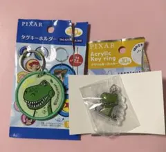 PIXAR 태그 키 체인 아크릴 키 체인 렉스